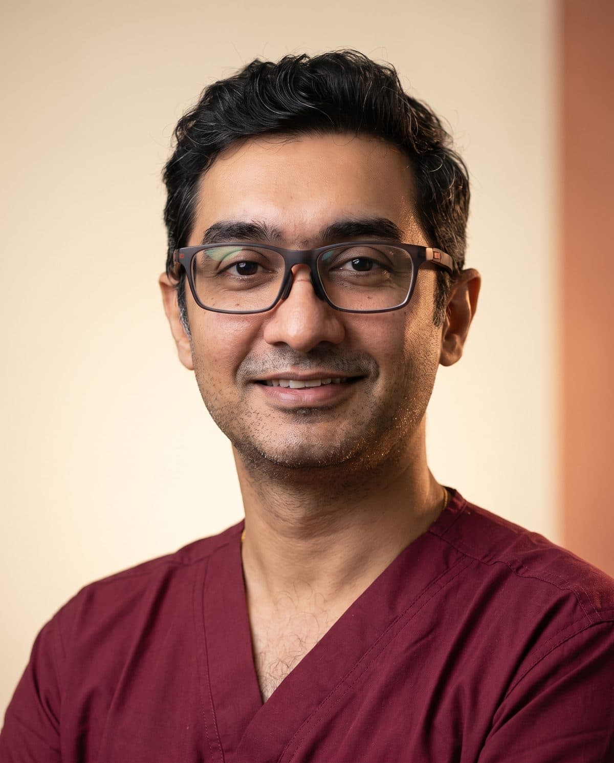 Portrait of Dr Malay Mehta